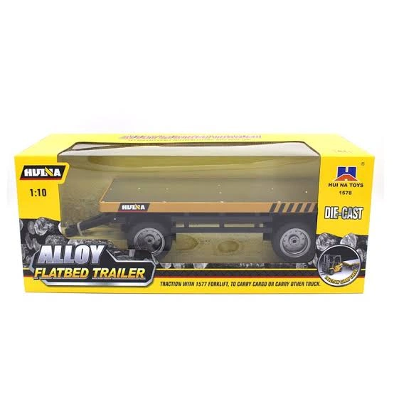 Heavy-Duty 1/10 Flatbed Trailer – Perfect for hauling your gear!
