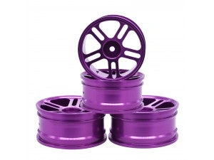 Drift King 1/10 Aluminum Wheels - 4pcs Set, Epic Style!